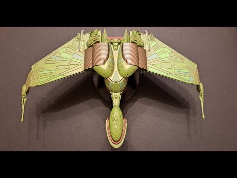 Unboxing an XL Eaglemoss / Hero Collector B'Rel Class Star Trek Klingon Bird of Prey