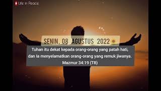 Download lagu Story WA Rohani Hari Senin, 8 Agustus 2022 // Status WA Lagu Rohani Kristen 30 detik mp3