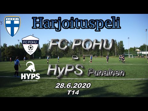 Harjoituspeli T14 FC Pohu - HyPS Punainen 28.6.2020