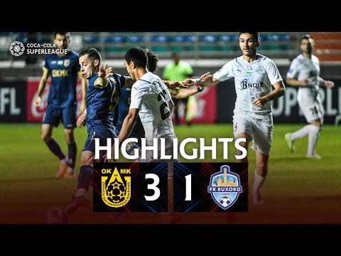OKMK 3:1 BUXORO. Coca-Cola Superliga | 12-tur