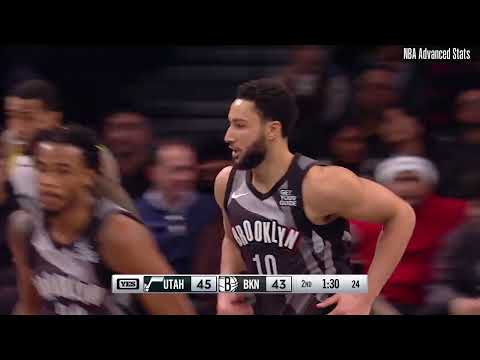 Ben Simmons 15 pts 6 reb 10 ast vs Utah Jazz | 2024-12-21
