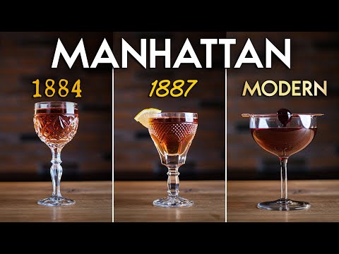 Manhattan Three Ways | Whiskey Cocktail History Lesson