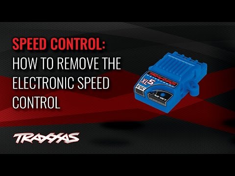 How to Remove the Electronic Speed Control | Traxxas Support