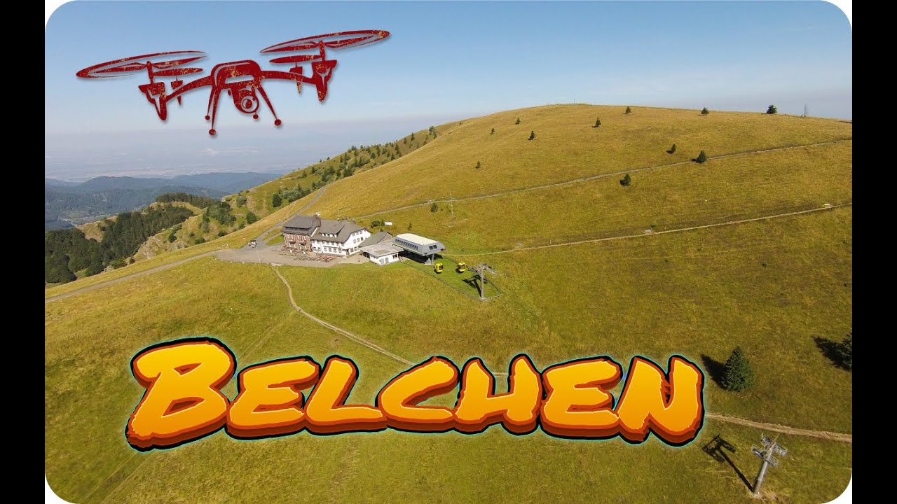 Belchen im Schwarzwald - Belchen aus der Luft