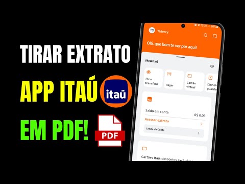 Vídeo: Extrato Banco Itaú: dúvidas e como tirar