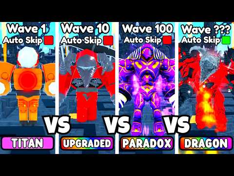 EVERY TITAN DRILLMAN VS ENDLESS MODE!  (Toilet Tower Defense)