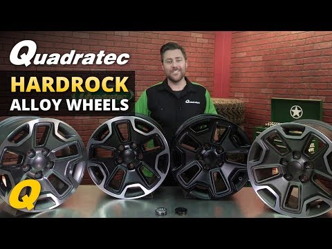 Quadratec Hardrock Wheels for Jeep Wrangler and Grand Cherokee