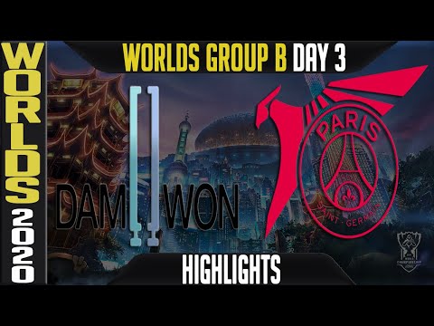 DWG vs PSG Highlights | Worlds 2020 Group B Day 3 LoL World Championship Damwon Gaming vs PSG Talon