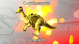 LEGO Jurassic World How to Unlock Corythosaurus, Amber Brick Location