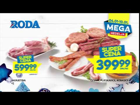 Roda I Mega nedelja 4.01 - 10.01.2019.