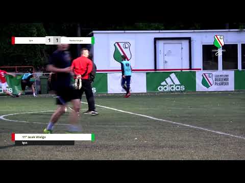 Skrót meczu 9 kolejki. Igus - Nazwa nie gra (Legia Biznes Cup Wiosna 2018)