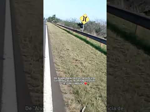🇦🇷 De "Alvear" hacia "La Cruz" (provincia de Corrientes) | Ruta 14 | 09/Febrero/2024 / 18:53 hs.