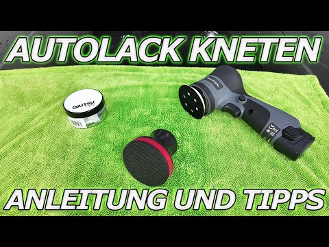 Everything you need to know about kneading car paint! Instructions for hand and machine polishing💪