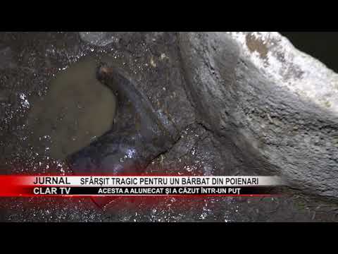 stire 19 01 2018 Sfârşit tragic pentru un bărbat din Poienari