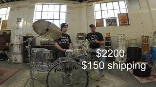 Video thumbnail for Ludwig Vistalite Reissue 4-Piece Drum Set by Twin Cities Drum Collective