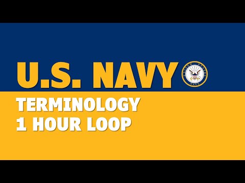 Navy Terminology (1 hour)