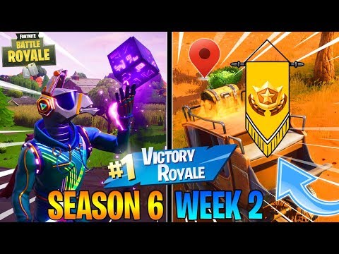 VISIT CORRUPTION AREAS & SECRET BANNER LOCATION! Season 6 Week 2 Challenges (Fortnite Battle Royale)