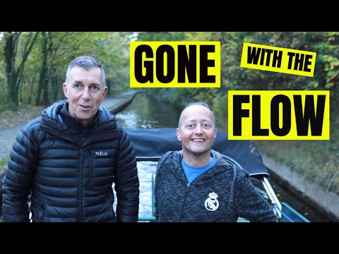Going with the flow on The Llangollen Canal as we leave on our Narrowboat Ep147