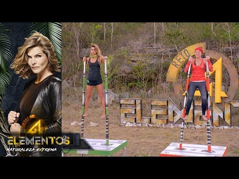 Ferny y Estefanía, con todo por los FitCoins | Reto 4 Elementos