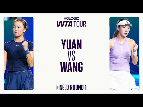 Yue Yuan vs. Xinyu Wang | 2025 Ningbo Round 1 | WTA Match Highlights