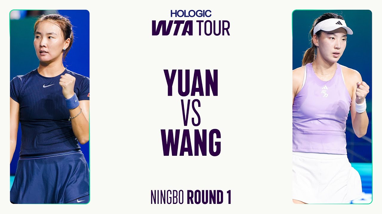 Yue Yuan vs. Xinyu Wang | 2025 Ningbo Round 1 | WTA Match Highlights