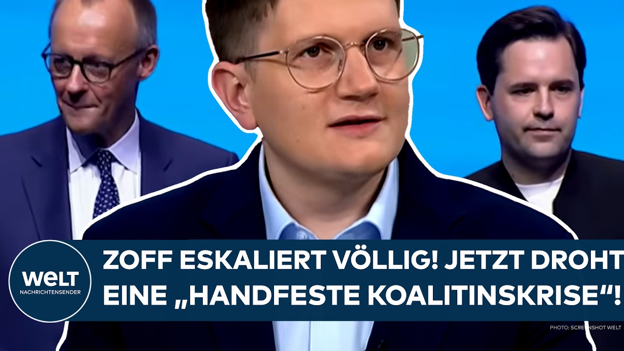 DEUTSCHLAND: Zoff eskaliert! "Erleben zweiten Brosius-Gersdorf-Moment!“ Neue Koalitionskrise droht!