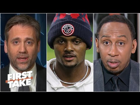 Stephen A. and Max break down the optics of the Deshaun Watson criticism | First Take