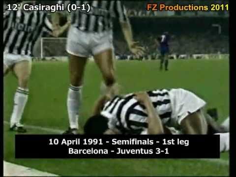 1990-91 Cup Winners' Cup: Juventus FC Goals