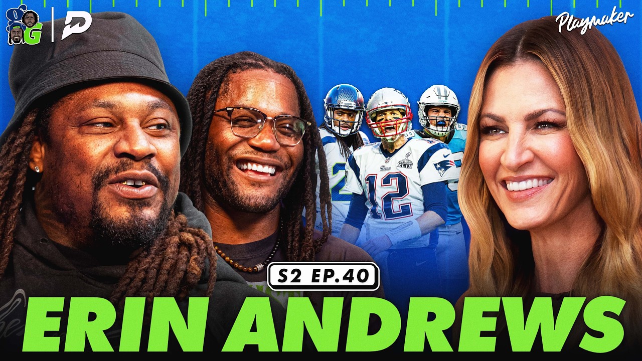 Erin Andrews on Most Embarrassing TV Moment, Friendship w/ Marshawn & Richard Sherman Interview