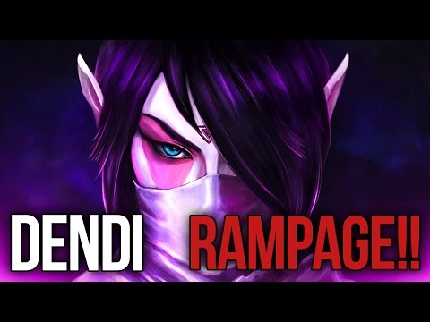 Dendi Rampaging Templar Assassin Dota 2