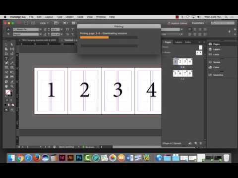 Project 6 - Gate, Roll, Accordion & Calendar Formats using InDesign