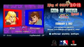 KING OF WINTER - Round 1 - krost vs Hyphenated