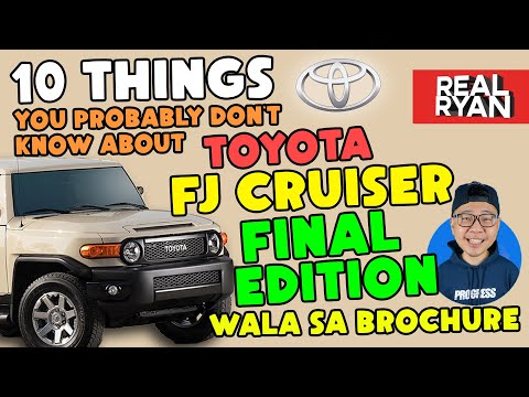 10 THINGS YOU PROBABLY DON'T KNOW ABOUT FJ CRUISER FINAL EDITION PHILIPPINES