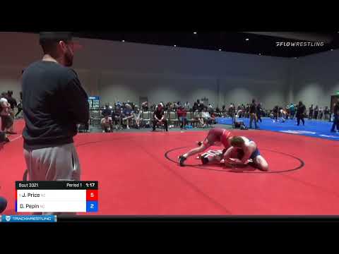 152 Lbs 1st Place Match - Jeremiah Price, NC Vs Drew Pepin, NC 3e7b