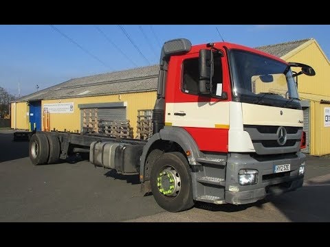 HY12 SZE - 2012 (12) Mercedes-Benz Axor 1824 Day Cab Chasss Cab, 18t