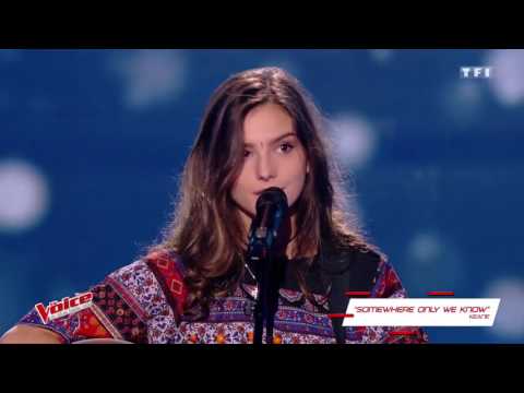 Keane – Somewhere Only We Know Elsa Roses The Voice France 2017 Blind Audition