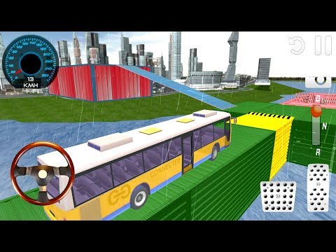 Impossible Bus Tracks Driving Simulator (by Volcano Gaming Studio) Android Gameplay [HD]