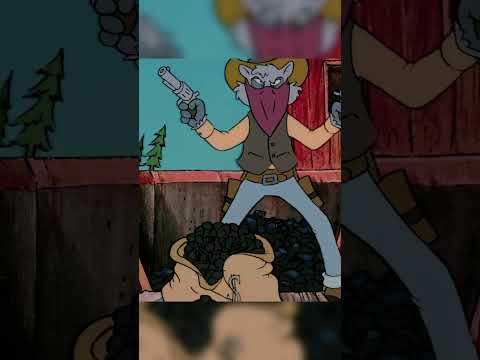 Bert’s Great Train Robbery! | The Raccoons | Retro Cartoons