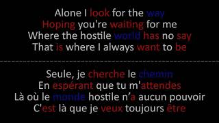 UnSun - Home - Paroles + Lyrics on screen