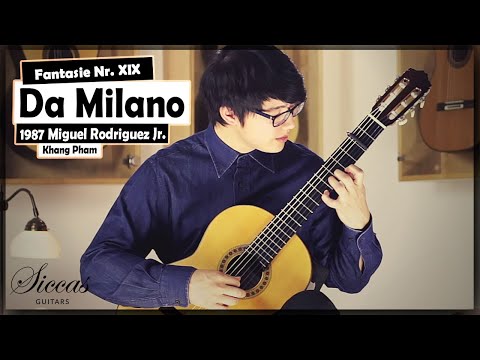 Francesco da Milano - Fantasia No. XIX played by Khang Pham on a 1987 Miguel Rodriguez