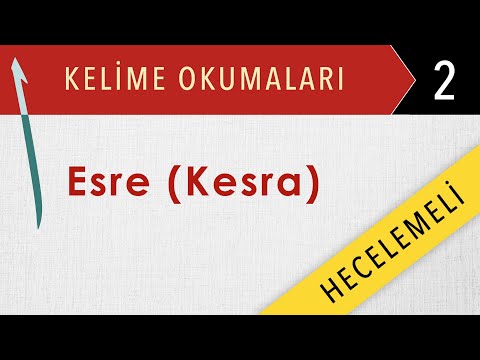 Alıştırmalar 02 - Hecelemeli Kelime Okumaları - Esre (Kesra) - Elif-Be Dersleri - Mehmet Emin Yiğit