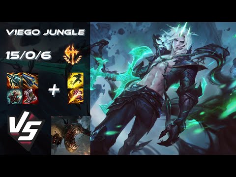 JUNGLE Viego vs Fiddlesticks - EU Grandmaster Patch 14.8