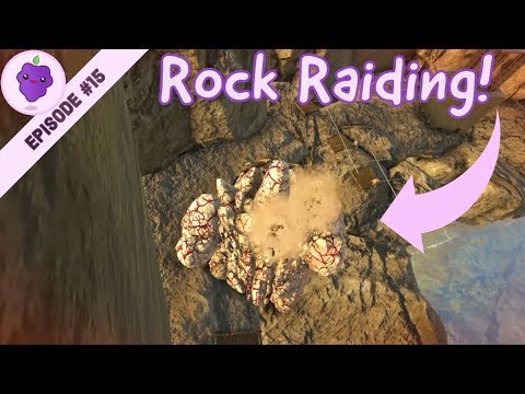 Rock Golem Raid! - Valguero Solo Small Tribes Ep.15!