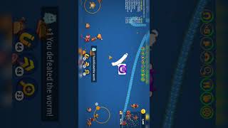 worm's zone.io watch this 🤣🤣🤣🤣 #shorts #shortvideo #viral #viralvideo #fyp #games #gaming #gameplay