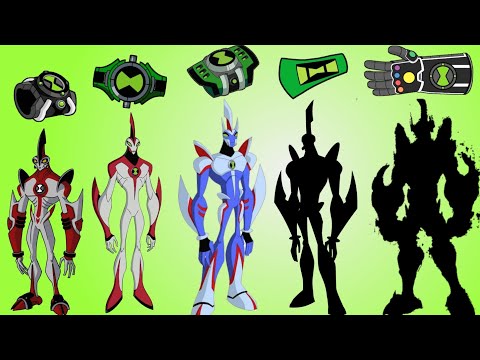 Way Big forms with different omnitrix  | Ben 10 coloring