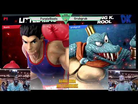 Barrel Room Battlegrounds | Purpleboots vs Grubgrub | SSBU Winners Final