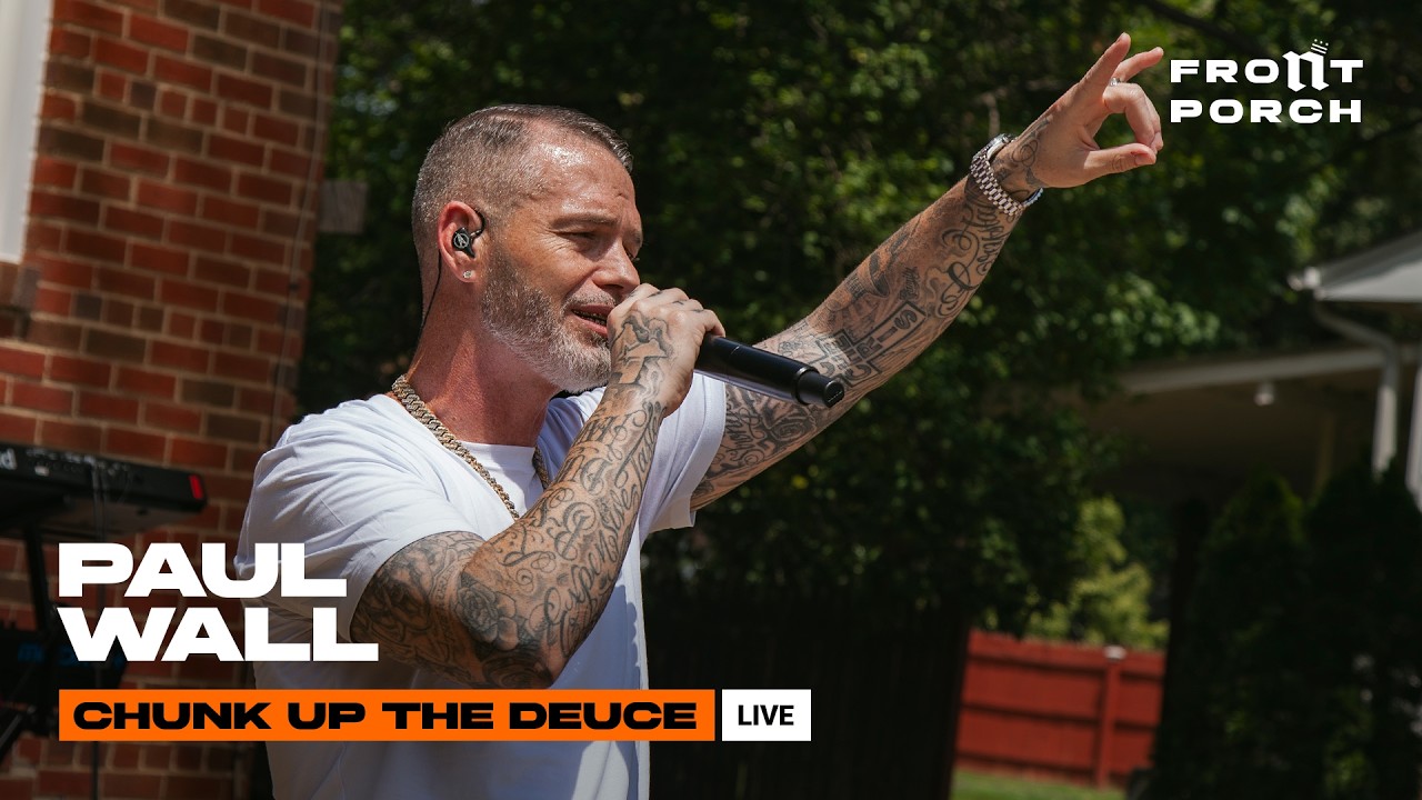 Paul Wall - Chunk Up The Deuce (Live) | Noochie's Front Porch
