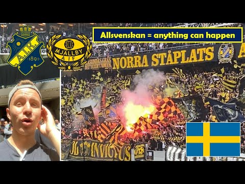 Stadium vlog: AIK - MJÄLLBY AIF | 02.07.2022