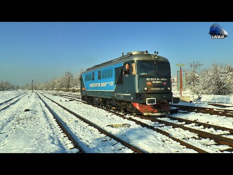 🚂❄ Horns Show de Goarne By 060-DA 60-0352-4 & Mecanic Super Engineer in Oradea - 10 January 2022