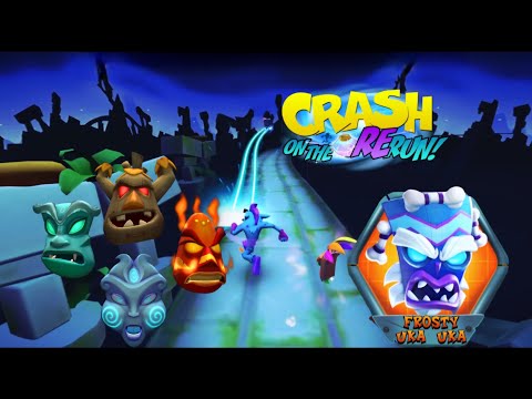 Crash Bandicoot On The ReRun: Part 36: Elementals & Frosty Uka Uka